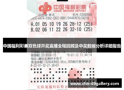 中国福利彩票双色球开奖直播全程回顾及中奖数据分析详细报告